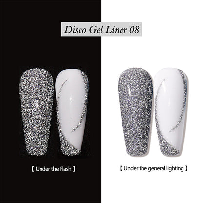 💅50% OFF FLASH SALE | Reflective Glitter Gel Nail Polish Liner
