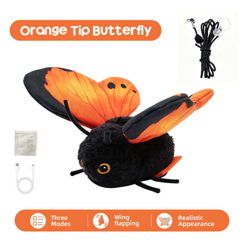🦋🐱 Smart Sensing Flapping Butterfly Toy – 49% OFF! Motion-activated, realistic flight, interactive fun – keeps your cat engaged for hours. 🔥✨