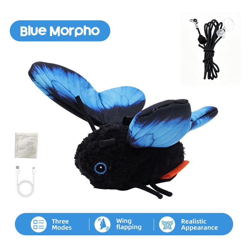 🦋🐱 Smart Sensing Flapping Butterfly Toy – 49% OFF! Motion-activated, realistic flight, interactive fun – keeps your cat engaged for hours. 🔥✨