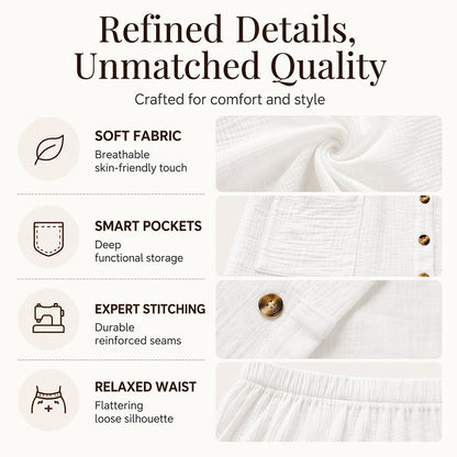⌛Limited-Time Offer-Women's Short Sleeve Shirt Dress