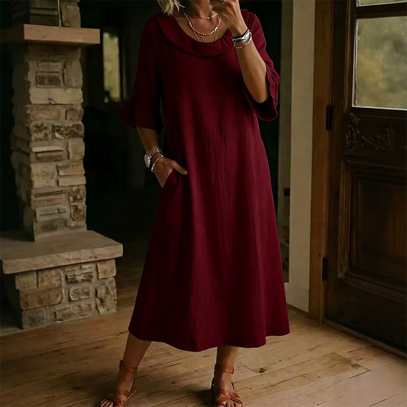 ⌛Limited-Time Offer-Women's Casual Round Neck Summer Dress