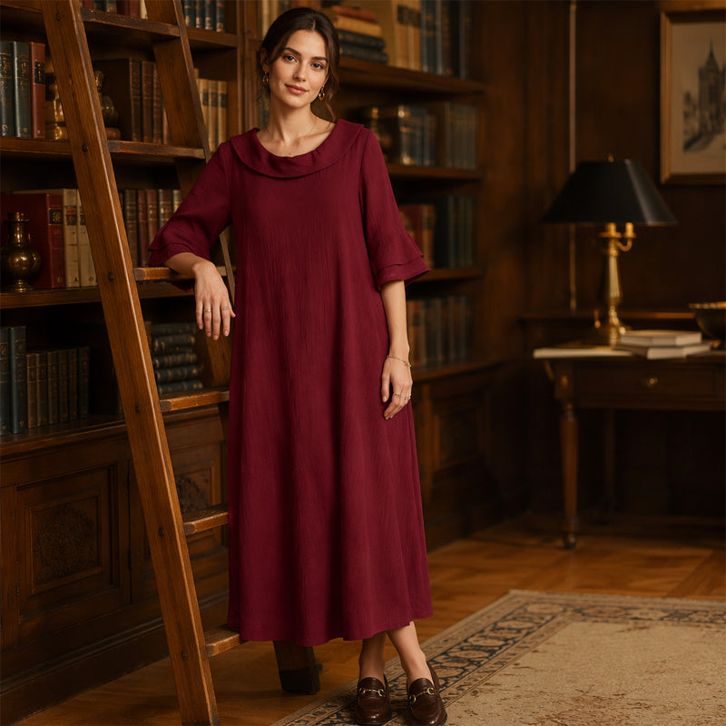 ⌛Limited-Time Offer-Women's Casual Round Neck Summer Dress
