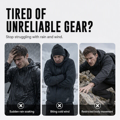 💦New Arrival💫Unisex Waterproof Windproof Hardshell Jacket