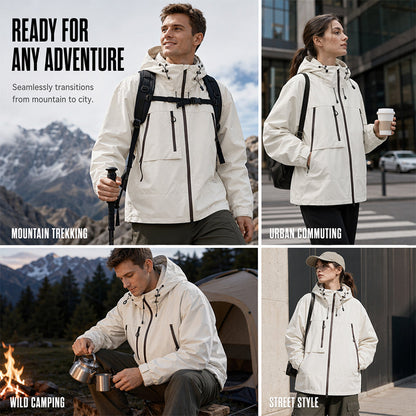 💦New Arrival💫Unisex Waterproof Windproof Hardshell Jacket