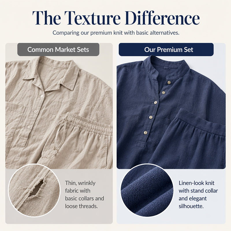 ⌛Limited-Time Offer-Women's Minimalist Casual Top & Shorts Set