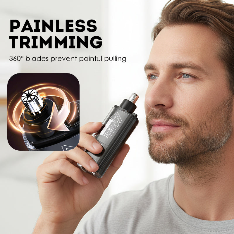 🎉 2026 Sale — Over 41,500 Sold!⚡ Nose & Ear Hair Trimmer with LED Display