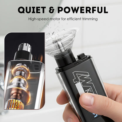 🎉 2026 Sale — Over 41,500 Sold!⚡ Nose & Ear Hair Trimmer with LED Display