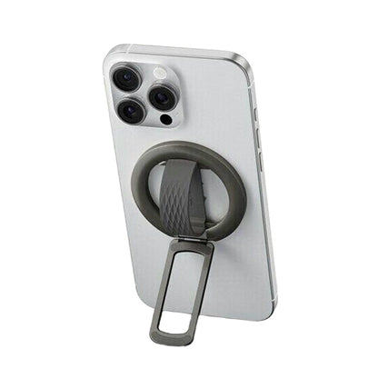 📱 Magnetic Phone Ring Holder with Finger Strap– Strong Hold, Soft Comfort & Hands-Free Freedom ✨