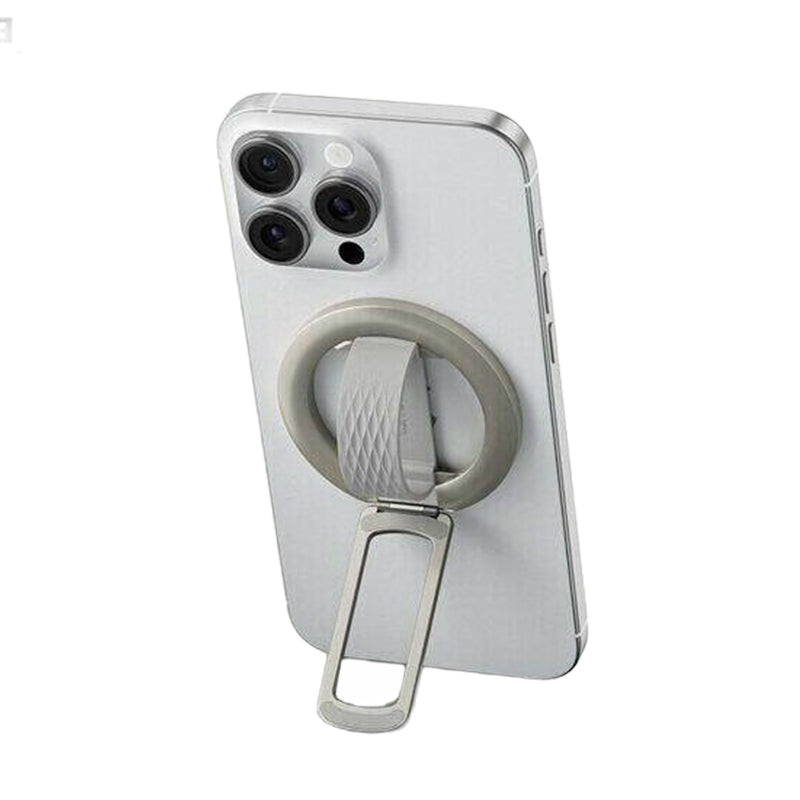 📱 Magnetic Phone Ring Holder with Finger Strap– Strong Hold, Soft Comfort & Hands-Free Freedom ✨