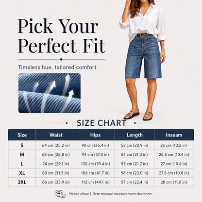 Women's Classic Straight-Leg Denim Crop Pants