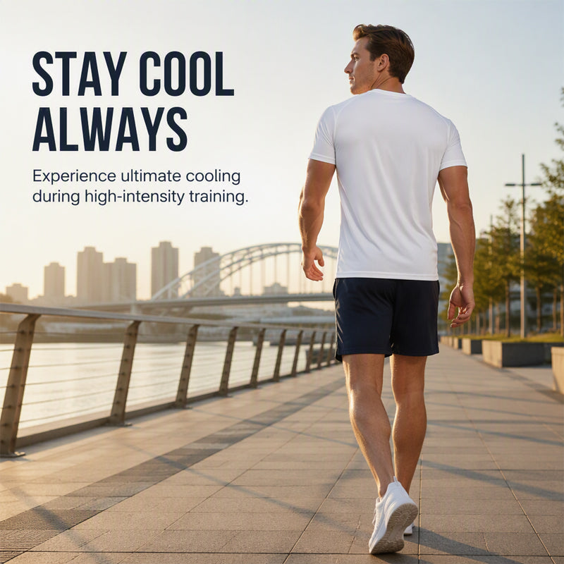 ⌛Limited-Time Offer-Men's Breathable Short Sleeve Athletic T-Shirt