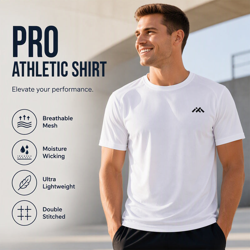 ⌛Limited-Time Offer-Men's Breathable Short Sleeve Athletic T-Shirt