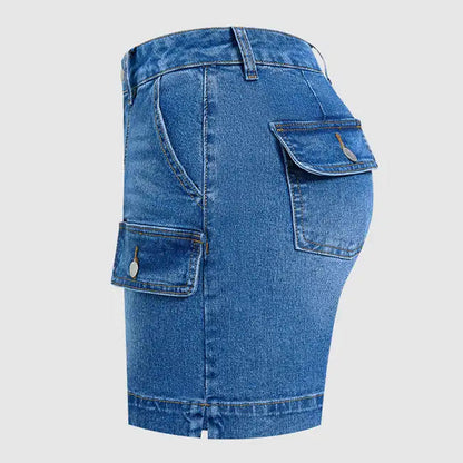 ⌛Limited-Time Offer-Women's Casual Stretch Denim Shorts