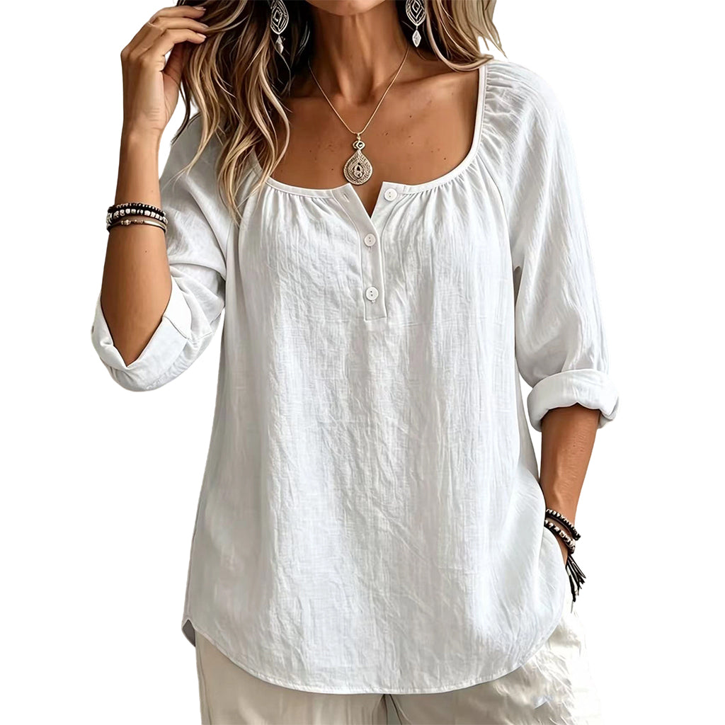 ⌛Limited-Time Offer-Relaxed V-Neck Pullover