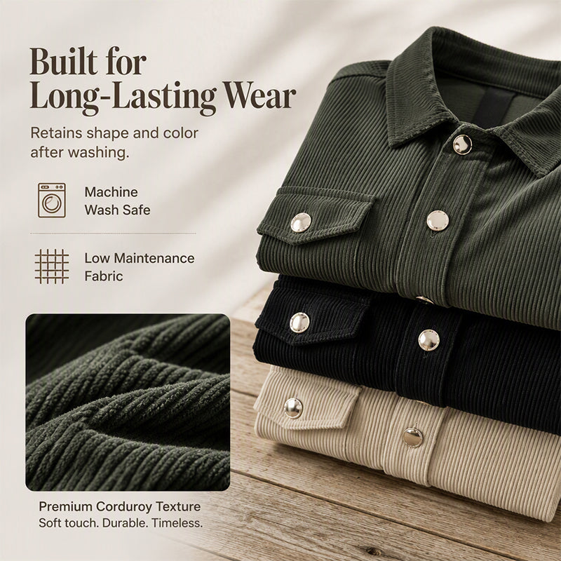 Women's Casual Button Down Shirt Jacket