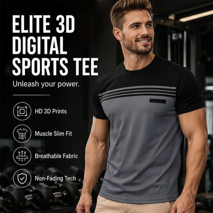 ⌛Limited-Time Offer-Men's Casual Printed Short Sleeve Crewneck T-Shirt