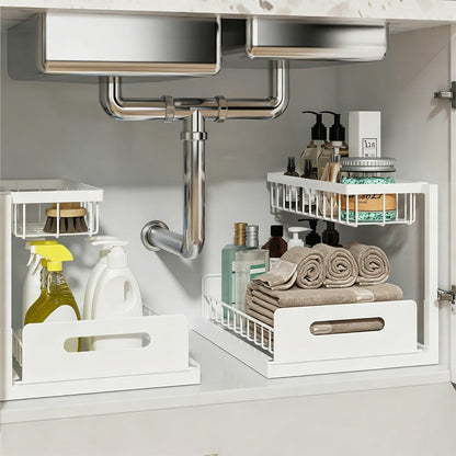 2-Tier Carbon Steel Organizer