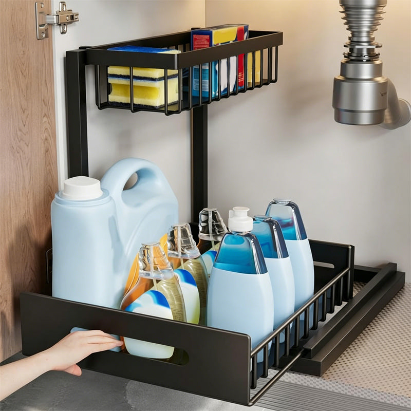2-Tier Carbon Steel Organizer