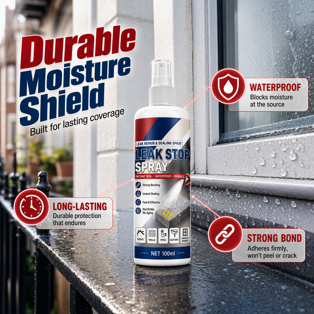 ⌛Limited-time offer-Waterproof Leak Repair & Sealing Spray
