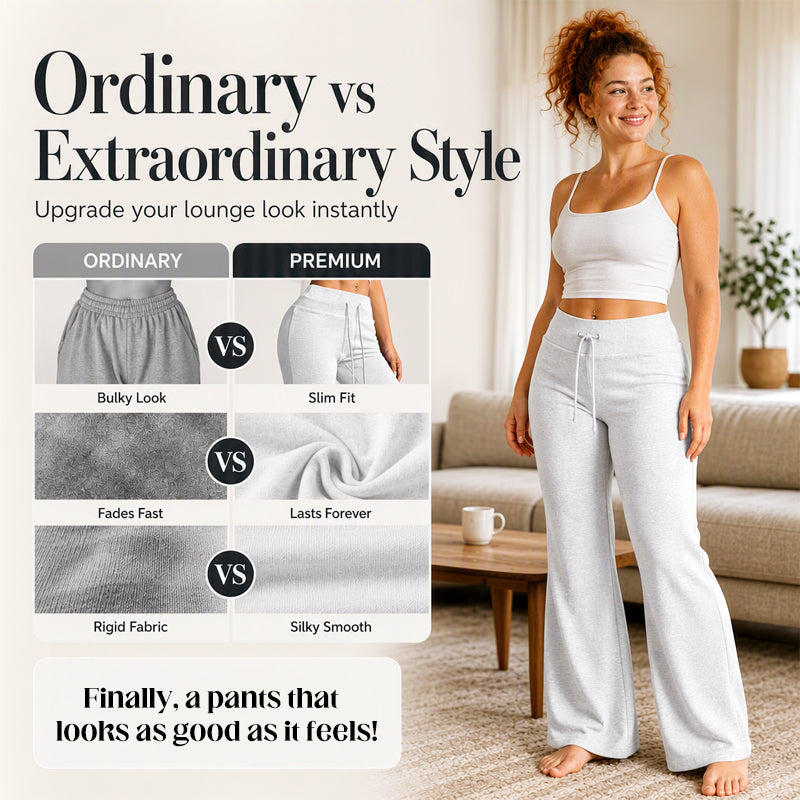 ⌛Limited-time offer-Women's High Waisted Flare Pants