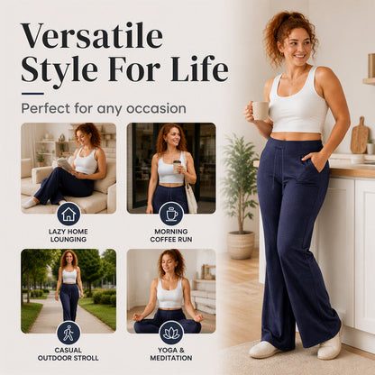 ⌛Limited-time offer-Women's High Waisted Flare Pants