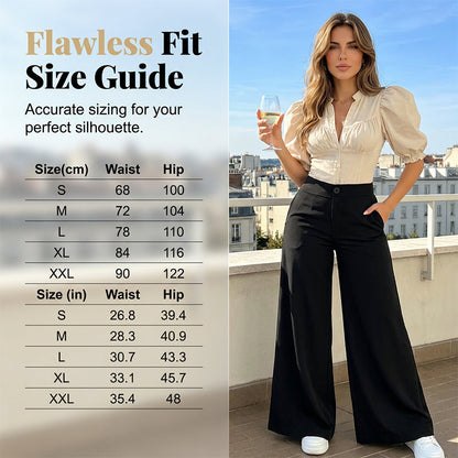 ⌛Limited-time offer-Women’s Comfortable Loose Fit Palazzo Lounge Pants