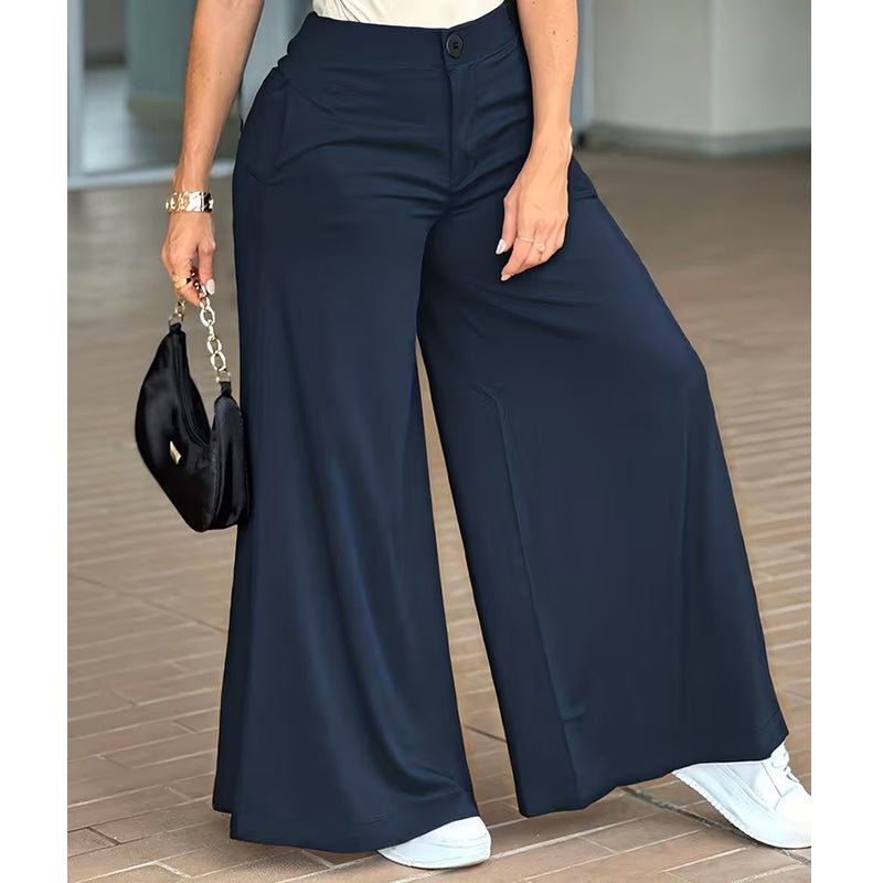 ⌛Limited-time offer-Women’s Comfortable Loose Fit Palazzo Lounge Pants