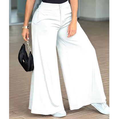 ⌛Limited-time offer-Women’s Comfortable Loose Fit Palazzo Lounge Pants