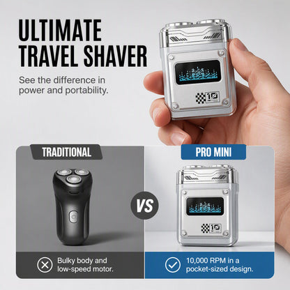 ⚡ Men's Portable Electric Shaver – Compact, Powerful & Travel-Ready for a Smooth Shave Anywhere ✨🧔