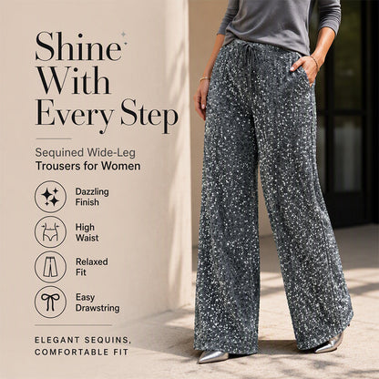 🔥New Arrivals & Special Offers-Women's Elastic Waist Straight-Leg Pants