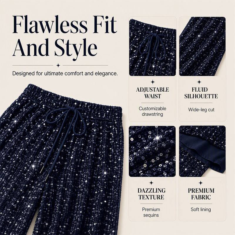 🔥New Arrivals & Special Offers-Women's Elastic Waist Straight-Leg Pants