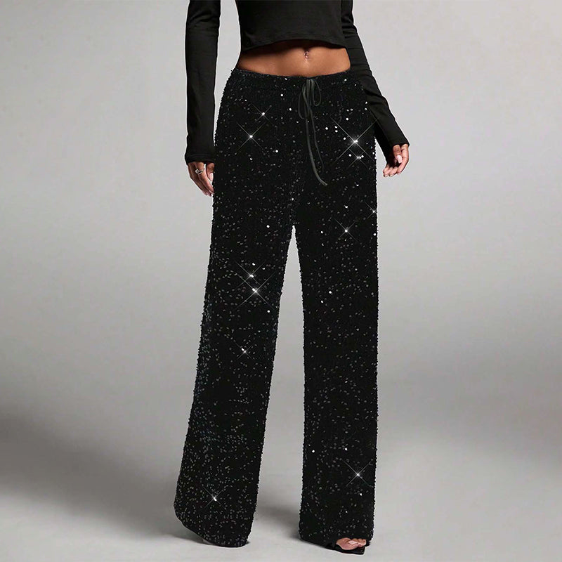 🔥New Arrivals & Special Offers-Women's Elastic Waist Straight-Leg Pants