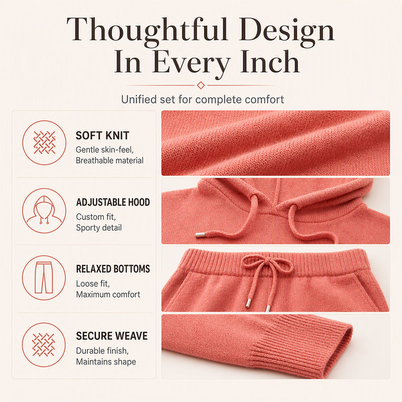 ⌛Limited-time offer-Women's Casual Hooded Sweater with Drawstring