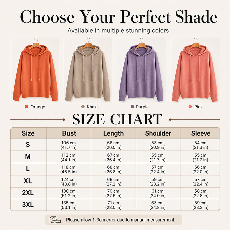 ⌛Limited-time offer-Women's Casual Hooded Sweater with Drawstring