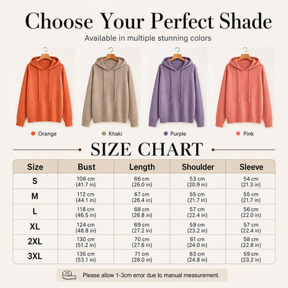 ⌛Limited-time offer-Women's Casual Hooded Sweater with Drawstring