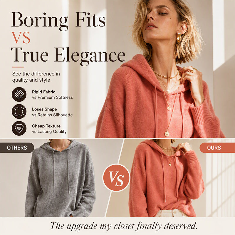 ⌛Limited-time offer-Women's Casual Hooded Sweater with Drawstring