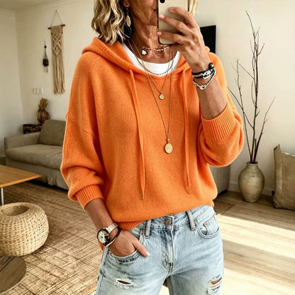 ⌛Limited-time offer-Women's Casual Hooded Sweater with Drawstring