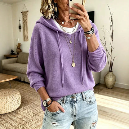 ⌛Limited-time offer-Women's Casual Hooded Sweater with Drawstring