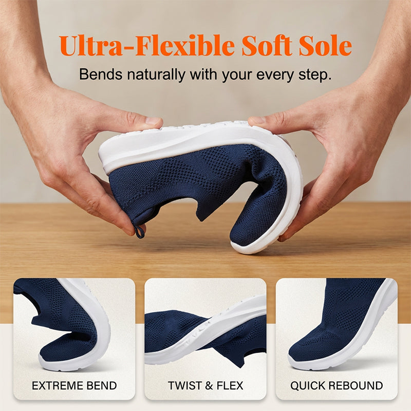 ⌛Limited-time offer-Women's Breathable Mesh Slip-On Walking Shoes