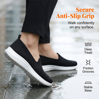 ⌛Limited-time offer-Women's Breathable Mesh Slip-On Walking Shoes