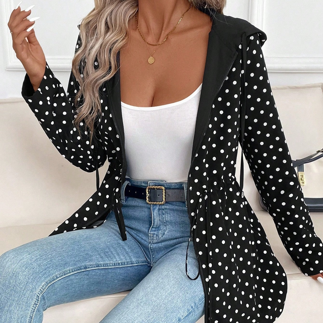 ⌛Limited Time Sale 50% OFF🔥🧥Women’s Reversible Zip Up Hoodie Jacket✨