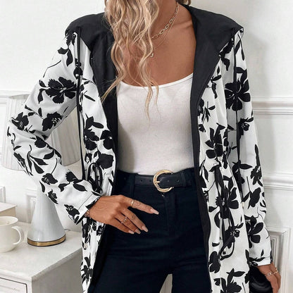 ⌛Limited Time Sale 50% OFF🔥🧥Women’s Reversible Zip Up Hoodie Jacket✨