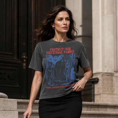 ✨New Arrivals: 50% Off-Retro Cryptid National Parks Graphic T-Shirt