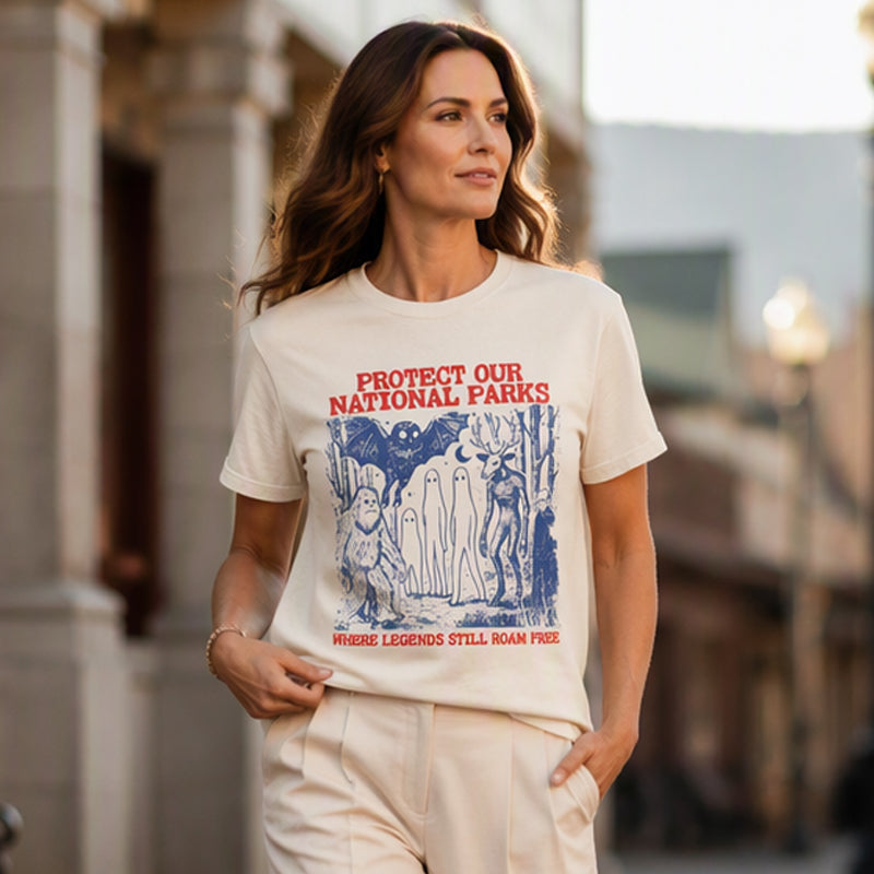 ✨New Arrivals: 50% Off-Retro Cryptid National Parks Graphic T-Shirt