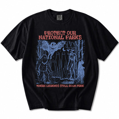 ✨New Arrivals: 50% Off-Retro Cryptid National Parks Graphic T-Shirt