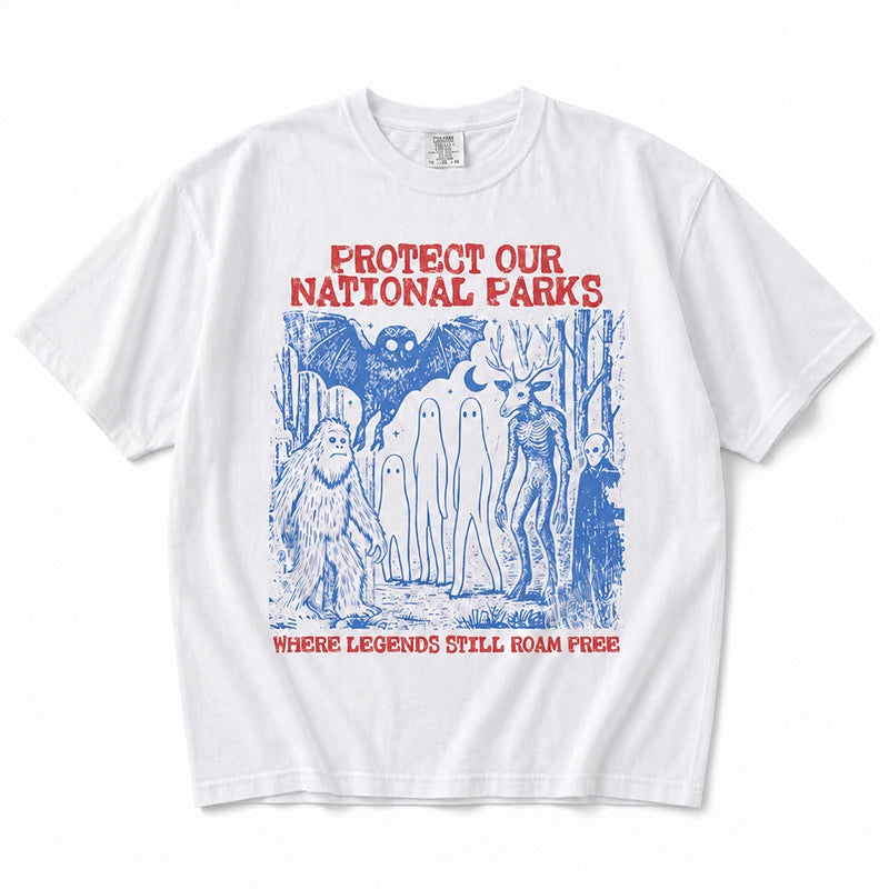 ✨New Arrivals: 50% Off-Retro Cryptid National Parks Graphic T-Shirt