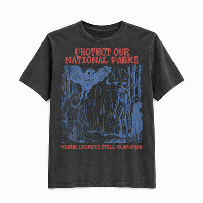 ✨New Arrivals: 50% Off-Retro Cryptid National Parks Graphic T-Shirt