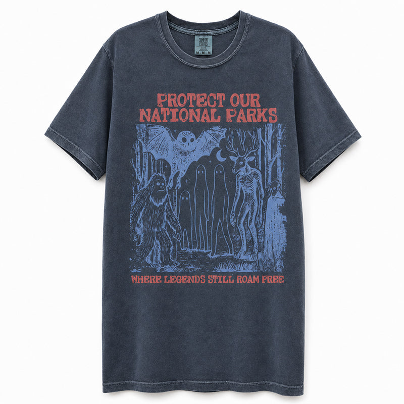 ✨New Arrivals: 50% Off-Retro Cryptid National Parks Graphic T-Shirt
