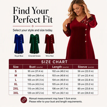 ⌛Limited-Time Offer-Women's Elegant Sequin V-Neck Dress