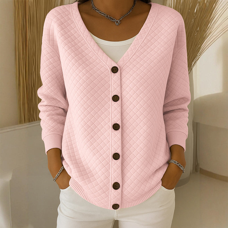 ⌛Limited-Time Offer-Women's Casual Quilted Button Down Jacket